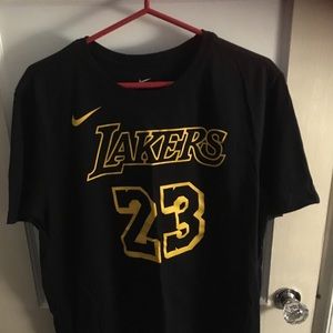 Lebron James Nike NBA Statement LA Lakers T shirt